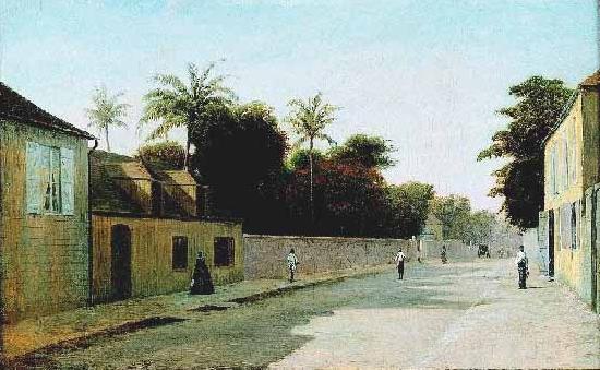William-Adolphe Bouguereau Urban landscape oil painting picture